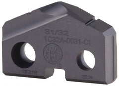 Allied Machine and Engineering - 13mm Diam 132° Seat Size 0 Spade Drill Insert - Benchmark Tooling