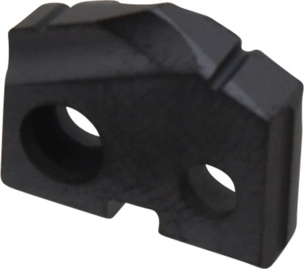 Allied Machine and Engineering - 33/64" Diam x 1/8" Thick, Seat Code 0, 132° Included Angle Spade Drill Insert - TiAlN Coated, Carbide, Grade P40, Series T-A - Benchmark Tooling