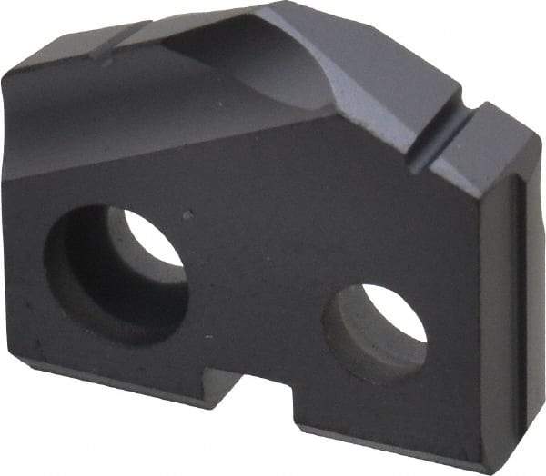 Allied Machine and Engineering - 17/32" Diam x 1/8" Thick, Seat Code 0, 132° Included Angle Spade Drill Insert - TiAlN Coated, Carbide, Grade P40, Series T-A - Benchmark Tooling