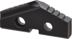 Allied Machine and Engineering - 1-3/8" Diam x 3/16" Thick, Seat Code 2, 132° Included Angle Spade Drill Insert - TiAlN Coated, Carbide, Grade P40, Series T-A - Benchmark Tooling