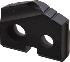 Allied Machine and Engineering - 7/16" Diam x 3/32" Thick, Seat Code Z, 132° Included Angle Spade Drill Insert - TiAlN Coated, Carbide, Grade P40, Series T-A - Benchmark Tooling