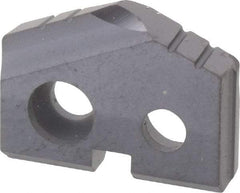 Allied Machine and Engineering - 15/32" Diam x 3/32" Thick, Seat Code Z, 132° Included Angle Spade Drill Insert - TiAlN Coated, Carbide, Grade P40, Series T-A - Benchmark Tooling