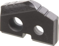Allied Machine and Engineering - 1/2" Diam x 3/32" Thick, Seat Code Z, 132° Included Angle Spade Drill Insert - TiAlN Coated, Carbide, Grade P40, Series T-A - Benchmark Tooling