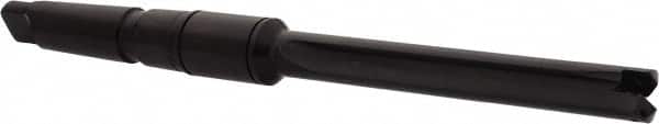 Allied Machine and Engineering - Series 1, 45/64 to 15/16" Diam, 3MT Taper Shank, Straight Flute Spade Drill - 4-3/4" Max Depth, 7-39/64" Body Length, 11-5/32" OAL, Intermediate Length, Through Coolant - Benchmark Tooling
