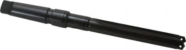 Allied Machine and Engineering - Series 2, 31/32 to 1-3/8" Diam, 4MT Taper Shank, Straight Flute Spade Drill - 5-3/8" Max Depth, 8-19/64" Body Length, 12-25/32" OAL, Intermediate Length, Through Coolant - Benchmark Tooling