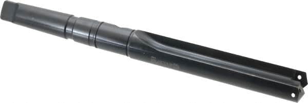 Allied Machine and Engineering - Series 3, 1-13/32 to 1-7/8" Diam, 4MT Taper Shank, Straight Flute Spade Drill - 6-1/2" Max Depth, 9-7/8" Body Length, 14-5/16" OAL, Intermediate Length, Through Coolant - Benchmark Tooling
