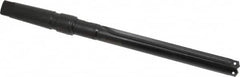 Allied Machine and Engineering - Series 2, 31/32 to 1-3/8" Diam, 4MT Taper Shank, Straight Flute Spade Drill - 7-3/8" Max Depth, 10-19/64" Body Length, 14-25/32" OAL, Standard Length, Through Coolant - Benchmark Tooling