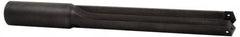 Allied Machine and Engineering - Series 7, 3-17/32 to 4-1/2" Diam, 3" Diam Straight Shank, Straight Flute Spade Drill - 21-7/8" Max Depth, 24-1/4" Body Length, 29" OAL, Extended Length, Through Coolant - Benchmark Tooling