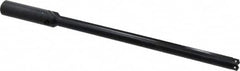 Allied Machine and Engineering - Series 1, 45/64 to 15/16" Diam, 1" Diam Straight Shank, Straight Flute Spade Drill - 10-5/8" Max Depth, 12-1/64" Body Length, 14-7/8" OAL, Extended Length, Through Coolant - Benchmark Tooling