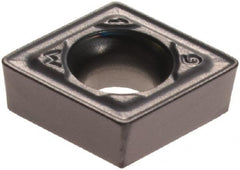 Iscar - CCMT2-1 WG Grade IC907 Carbide Turning Insert - TiAlN/TiN Finish, 80° Diamond, 1/4" Inscr Circle, 3/32" Thick, 1/64" Corner Radius - Benchmark Tooling