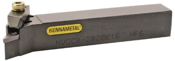 Kennametal - VC.., NVOC External Left Hand Indexable Profiling Toolholder - 20mm Shank Height x 20mm Shank Width, 125mm Long - Benchmark Tooling