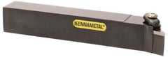 Kennametal - VB.., NVHB External Left Hand Indexable Profiling Toolholder - 20mm Shank Height x 20mm Shank Width, 125mm Long - Benchmark Tooling