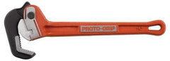 Proto - 10" Cast Iron & Steel Straight Pipe Wrench - 2" Pipe Capacity - Benchmark Tooling