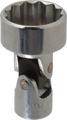 Proto - 15/16", 3/8" Drive, Standard Hand Socket - 12 Points, 2-3/32" OAL, Alloy Steel, Chrome Finish - Benchmark Tooling