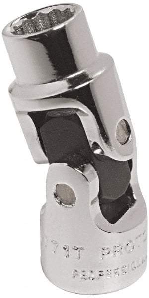 Proto - 7/32", 1/4" Drive, Standard Hand Socket - 12 Points, 1-25/64" OAL, Alloy Steel, Chrome Finish - Benchmark Tooling