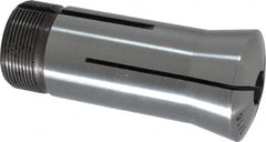 Lyndex - 7/16 Inch 5C Round Collet - 3.27 Inch Overall Length, 1.041-24 Internal Thread Size, Steel, 0.0011 Inch TIR - Exact Industrial Supply