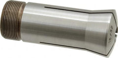 Lyndex - 15/32 Inch 5C Round Collet - 3.27 Inch Overall Length, 1.041-24 Internal Thread Size, Steel, 0.0011 Inch TIR - Exact Industrial Supply