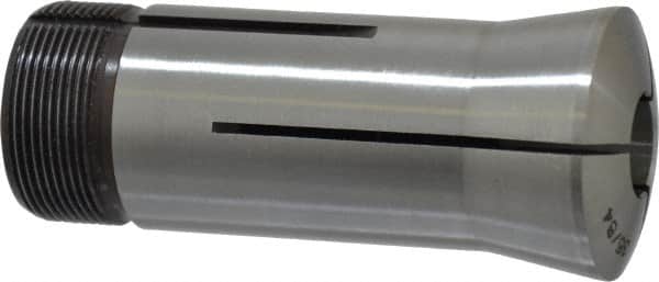 Lyndex - 35/64 Inch 5C Round Collet - 3.27 Inch Overall Length, 1.041-24 Internal Thread Size, Steel, 0.0011 Inch TIR - Exact Industrial Supply
