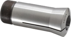 Lyndex - 49/64 Inch 5C Round Collet - 3.27 Inch Overall Length, 1.041-24 Internal Thread Size, Steel, 0.0011 Inch TIR - Exact Industrial Supply