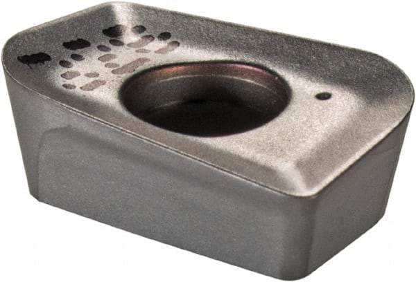 Iscar - APKT100330 Grade IC328 Carbide Milling Insert - TiCN Finish, 0.1378" Thick, 3mm Corner Radius - Benchmark Tooling