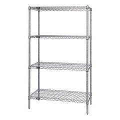 Quantum Storage - Wire Shelving Type: Wire Shelving - Starter Unit Starter or Add-On: Starter - Benchmark Tooling