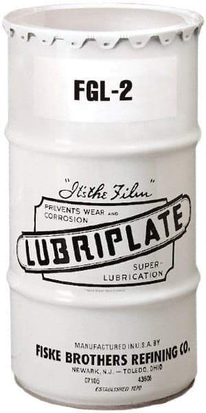 Lubriplate - 120 Lb Drum Aluminum General Purpose Grease - White, Food Grade, 400°F Max Temp, NLGIG 2, - Benchmark Tooling