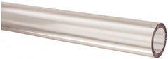 Made in USA - 5/16" ID x 7/16" OD, 1/16" Wall Thickness, Cut to Length (100' Standard Length) PVC Tube - Clear, 50 Max psi, 68 Shore A Hardness - Benchmark Tooling