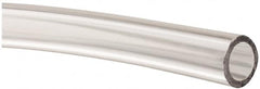 Made in USA - 3/8" ID x 1/2" OD, 1/16" Wall Thickness, Cut to Length (100' Standard Length) PVC Tube - Clear, 40 Max psi, 68 Shore A Hardness - Benchmark Tooling