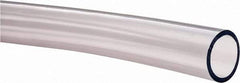 Made in USA - 1" ID x 1-1/4" OD, 1/8" Wall Thickness, Cut to Length (50' Standard Length) PVC Tube - Clear, 28 Max psi, 68 Shore A Hardness - Benchmark Tooling