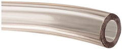 Made in USA - 5/16" ID x 1/2" OD, 3/32" Wall Thickness, Cut to Length (100' Standard Length) PVC Tube - Clear, 60 Max psi, 68 Shore A Hardness - Benchmark Tooling