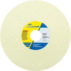 Norton - 8" Diam x 1-1/4" Hole x 1/2" Thick, G Hardness, 60 Grit Surface Grinding Wheel - Ceramic, Type 1, Medium Grade, 3,105 Max RPM - Benchmark Tooling