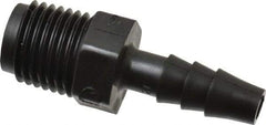 NewAge Industries - 1/4" Barb, 1/4 NPT, Multiple Barbed Tube Connector - Polyethylene, Male - Benchmark Tooling