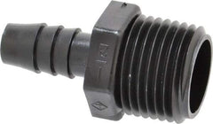 NewAge Industries - 3/8" Barb, 1/2 NPT, Multiple Barbed Tube Connector - Polyethylene, Male - Benchmark Tooling