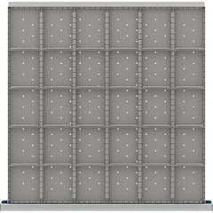 LISTA - 30-Compartment Drawer Divider Layout for 3.15" High Drawers - Benchmark Tooling