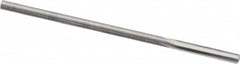 Hertel - 0.085" Solid Carbide 4 Flute Chucking Reamer - Straight Flute, 0.085" Straight Shank, 1/2" Flute Length, 2" OAL - Benchmark Tooling