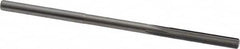 Hertel - 0.101" Solid Carbide 4 Flute Chucking Reamer - Straight Flute, 0.101" Straight Shank, 5/8" Flute Length, 2-1/4" OAL - Benchmark Tooling