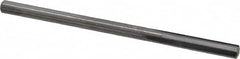 Hertel - 0.129" Solid Carbide 4 Flute Chucking Reamer - Straight Flute, 0.129" Straight Shank, 5/8" Flute Length, 2-1/4" OAL - Benchmark Tooling