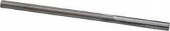 Hertel - 0.131" Solid Carbide 4 Flute Chucking Reamer - Straight Flute, 0.131" Straight Shank, 3/4" Flute Length, 2-1/2" OAL - Benchmark Tooling