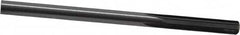 Hertel - 0.158" Solid Carbide 4 Flute Chucking Reamer - Straight Flute, 0.158" Straight Shank, 3/4" Flute Length, 2-1/2" OAL - Benchmark Tooling