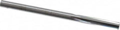 Hertel - 0.16" Solid Carbide 4 Flute Chucking Reamer - Straight Flute, 0.16" Straight Shank, 3/4" Flute Length, 2-1/2" OAL - Benchmark Tooling