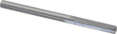 Hertel - 0.21" Solid Carbide 4 Flute Chucking Reamer - Straight Flute, 0.21" Straight Shank, 1" Flute Length, 3" OAL - Benchmark Tooling