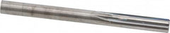 Hertel - 0.255" Solid Carbide 4 Flute Chucking Reamer - Straight Flute, 0.255" Straight Shank, 1" Flute Length, 3" OAL - Benchmark Tooling