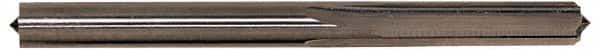 Hertel - 0.4365" Solid Carbide 6 Flute Chucking Reamer - Straight Flute, 0.4365" Straight Shank, 1-3/8" Flute Length, 4" OAL - Benchmark Tooling