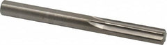 Hertel - 5/16" Solid Carbide 6 Flute Chucking Reamer - Straight Flute, Straight Shank, 1-1/8" Flute Length, 3-1/4" OAL - Benchmark Tooling