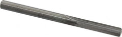 Hertel - #1 Solid Carbide 4 Flute Chucking Reamer - Straight Flute, Straight Shank, 1" Flute Length, 3" OAL - Benchmark Tooling
