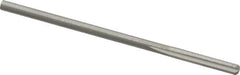 Hertel - #38 Solid Carbide 4 Flute Chucking Reamer - Straight Flute, Straight Shank, 5/8" Flute Length, 2-1/4" OAL - Benchmark Tooling