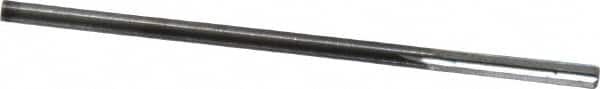Hertel - #45 Solid Carbide 4 Flute Chucking Reamer - Straight Flute, Straight Shank, 1/2" Flute Length, 2" OAL - Benchmark Tooling