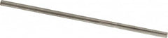 Hertel - #51 Solid Carbide 4 Flute Chucking Reamer - Straight Flute, Straight Shank, 1/2" Flute Length, 1-3/4" OAL - Benchmark Tooling