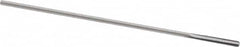 Hertel - #60 Solid Carbide 4 Flute Chucking Reamer - Straight Flute, Straight Shank, 1/4" Flute Length, 1-1/2" OAL - Benchmark Tooling