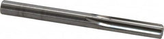 Hertel - Letter P Solid Carbide 6 Flute Chucking Reamer - Straight Flute, Straight Shank, 1-1/4" Flute Length, 3-1/2" OAL - Benchmark Tooling